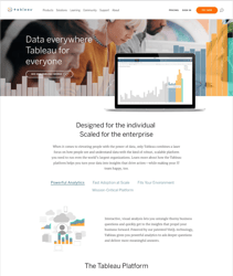 Tableau Product Page Crayon